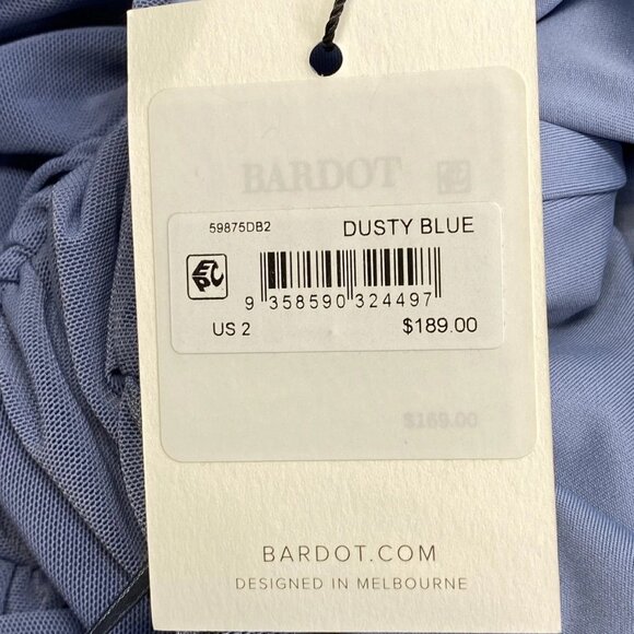 Bardot “Solana” Gathered Mesh Strapless Maxi Dress – Size 2 (NWT) - Picture 4 of 10